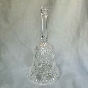 Vintage Smith Glass Crystal Bell